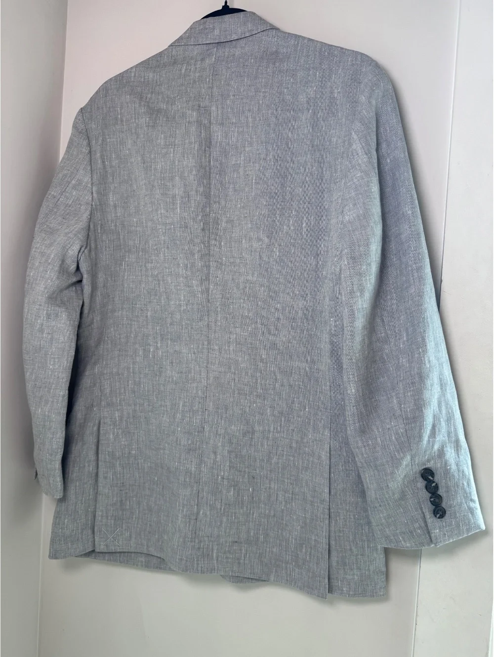 J.Crew Thompson Men's Light Gray 100% Linen Blazer, Size 38 - NWT